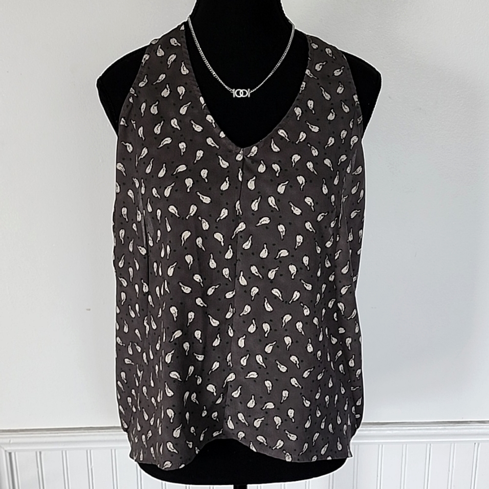Cherish Grey birdie tank top size L